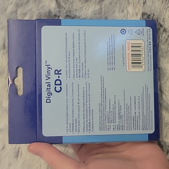 Verbatim Digital Vinyl CD-R, New In Box! - Picture 4 of 8